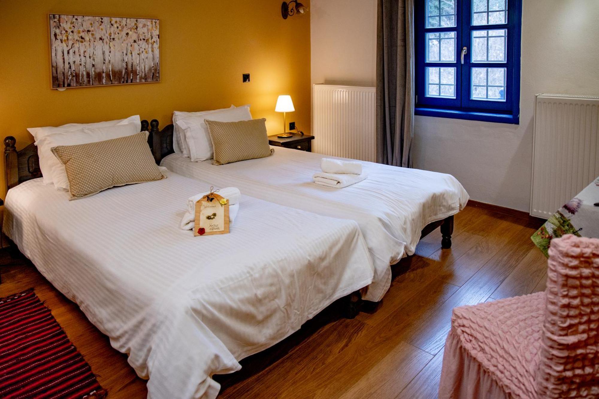 Arktouros Hotel Monodendri Bagian luar foto